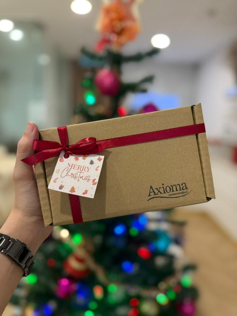 Christmas Gift set - Toner, Cleanser, Essential Drops, Sunblock value pack with box decoration