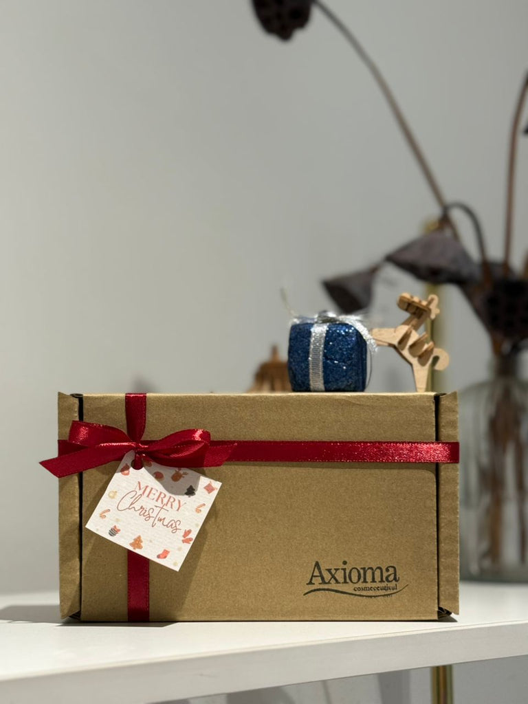 Christmas Gift set - Toner, Cleanser, Essential Drops, Sunblock value pack with box decoration