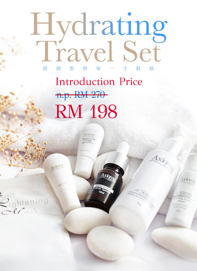 Hydrating Travel Set ( Free Delivery)  + Free 1 pcs Renewal Cleansing Mousse 50ml